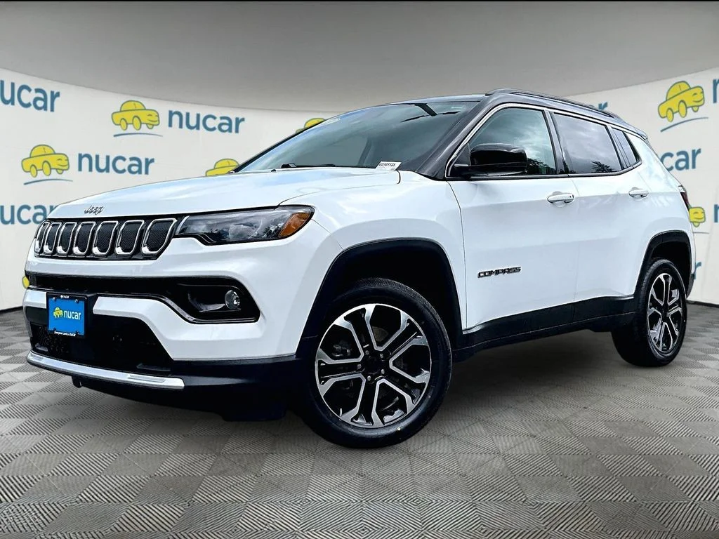 Used 2022 White Jeep Limited image 3