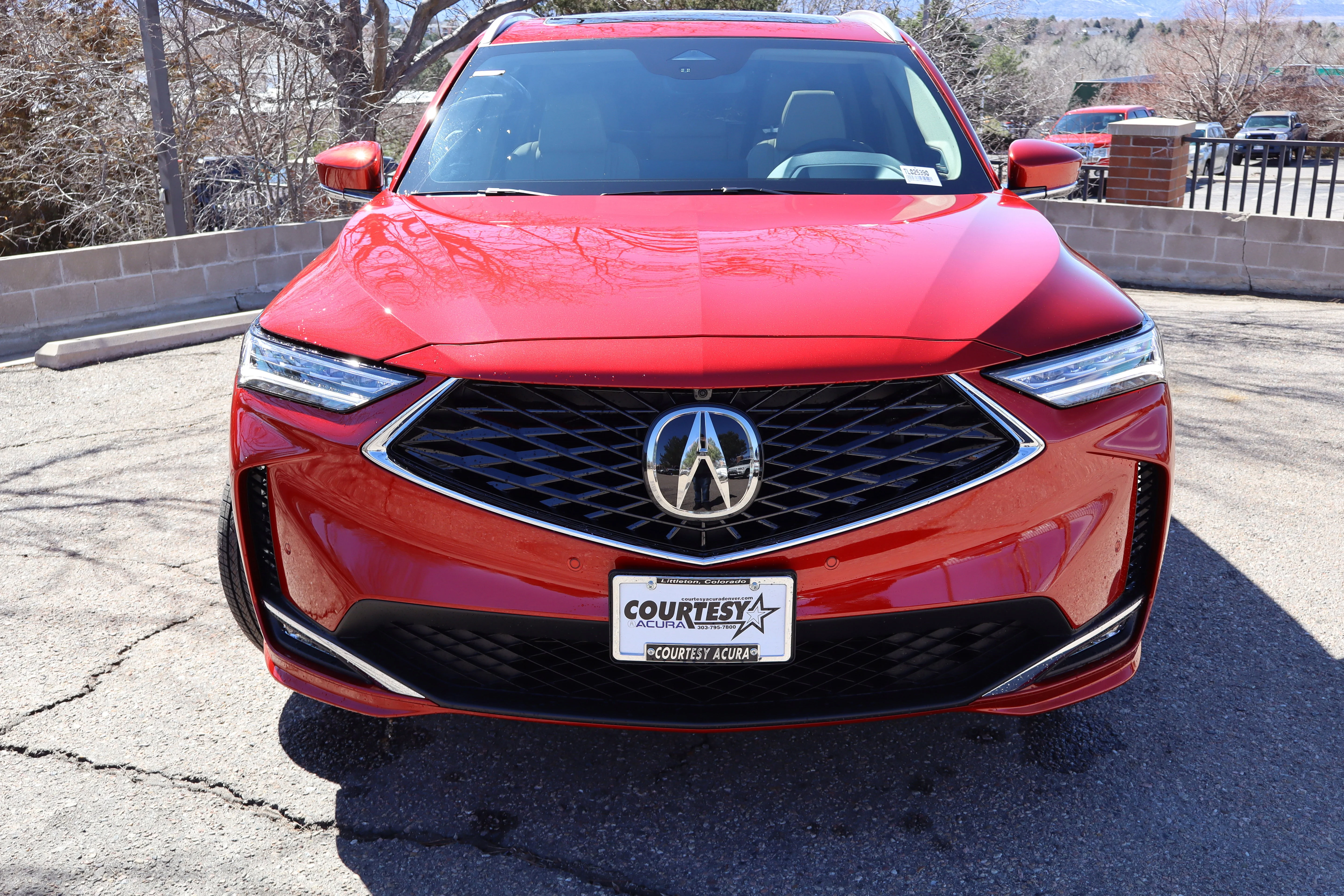New 2026 Performance Red Pearl Acura w/Advance Package image 2