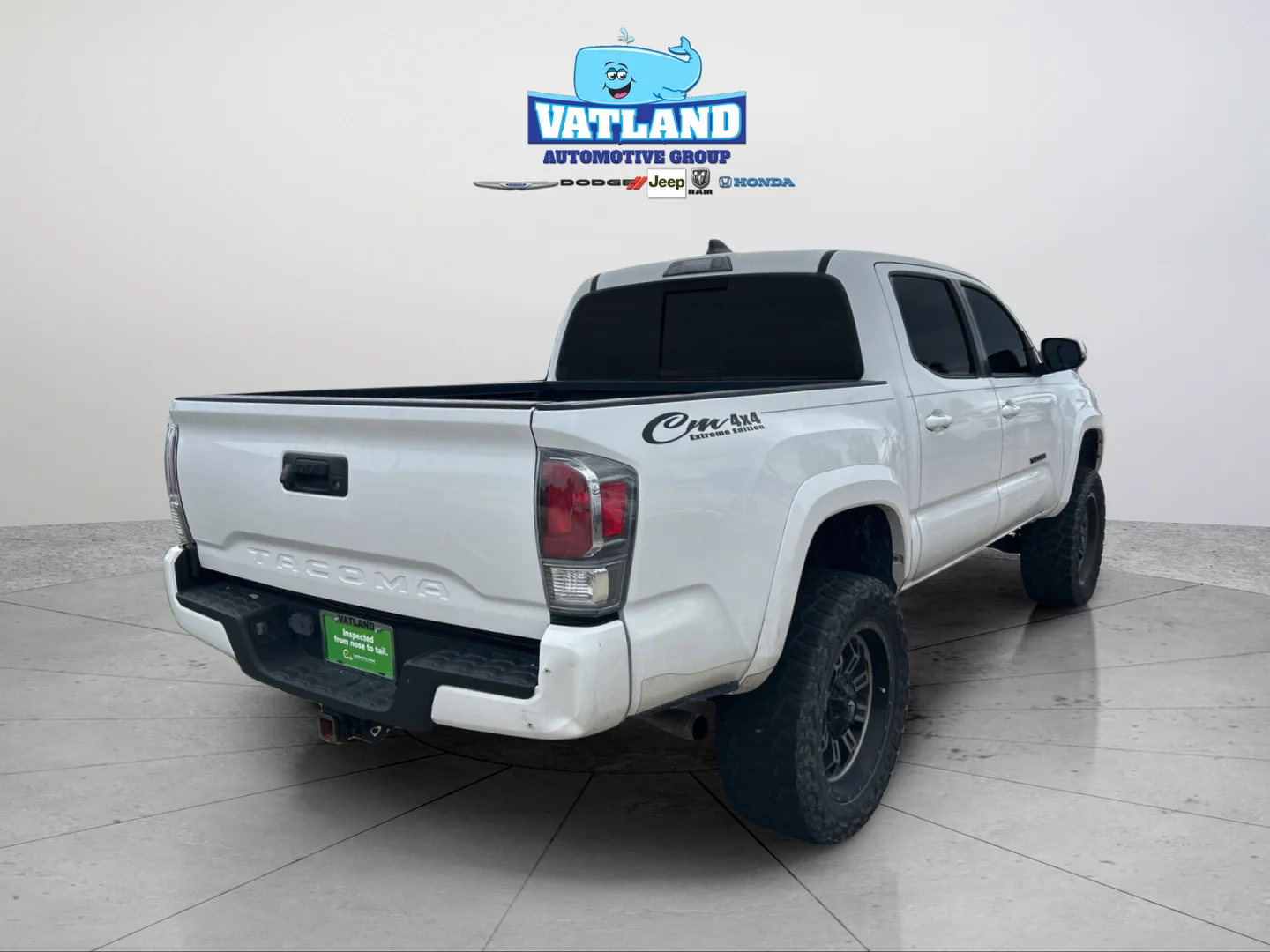 Used 2020 Super White Toyota TRD Sport image 5