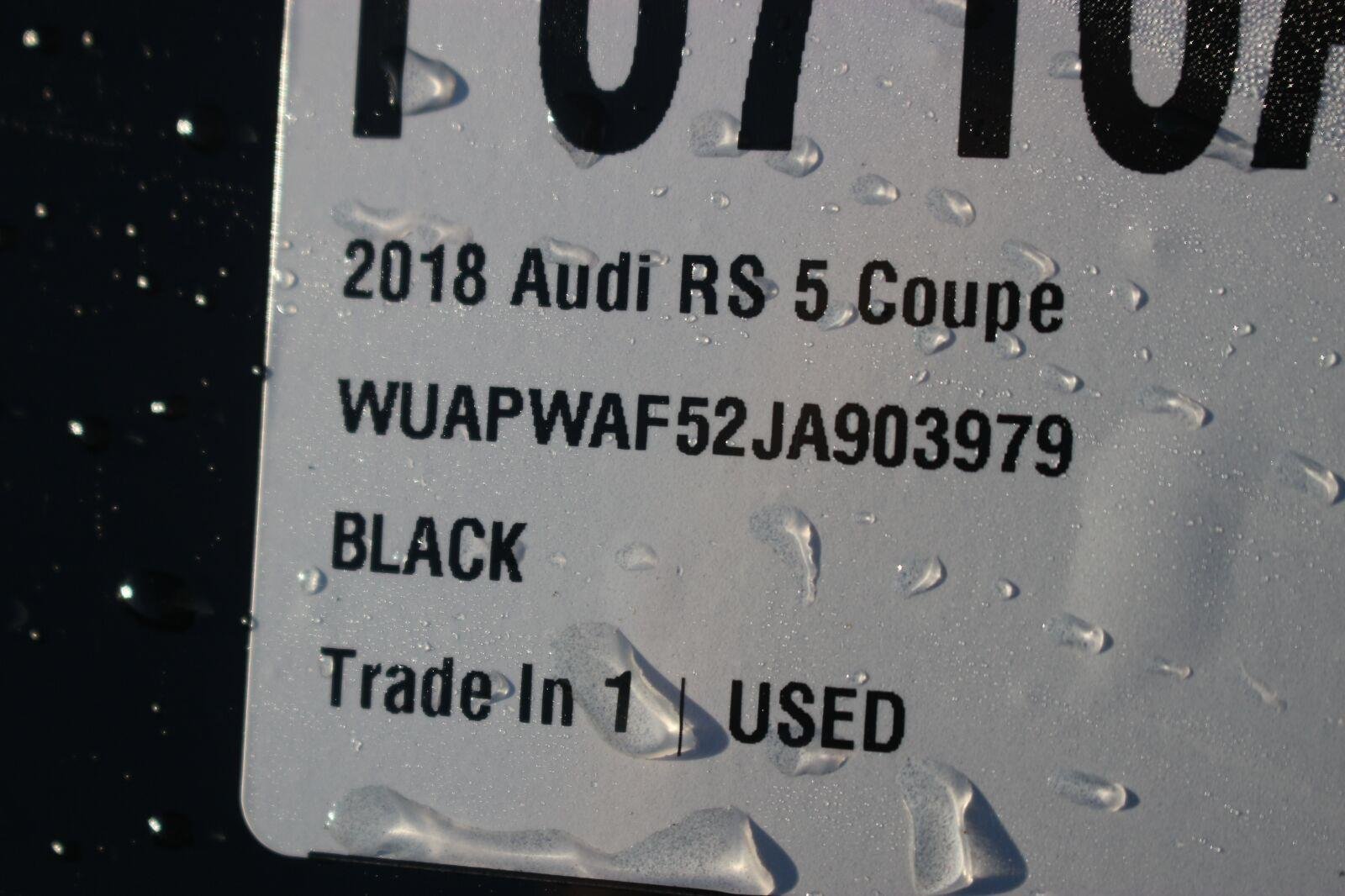 Used 2018 Black Audi 2.9 TFSI quattro tiptronic image 42