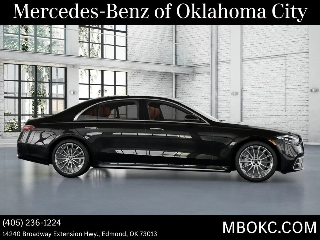 New 2026 Obsidian Black Metallic Mercedes-Benz S 580 image 16