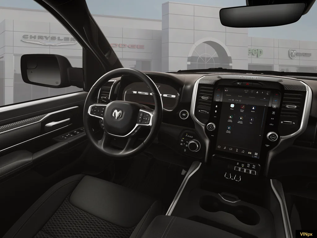 New 2026 Diamond Black Crystal Pearl-Coat Exterior Paint RAM Big Horn/Lone Star image 17
