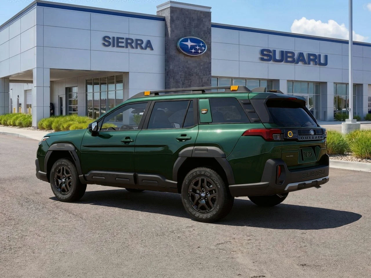 New 2026 Deep Emerald Green Pearl Subaru Wilderness image 6