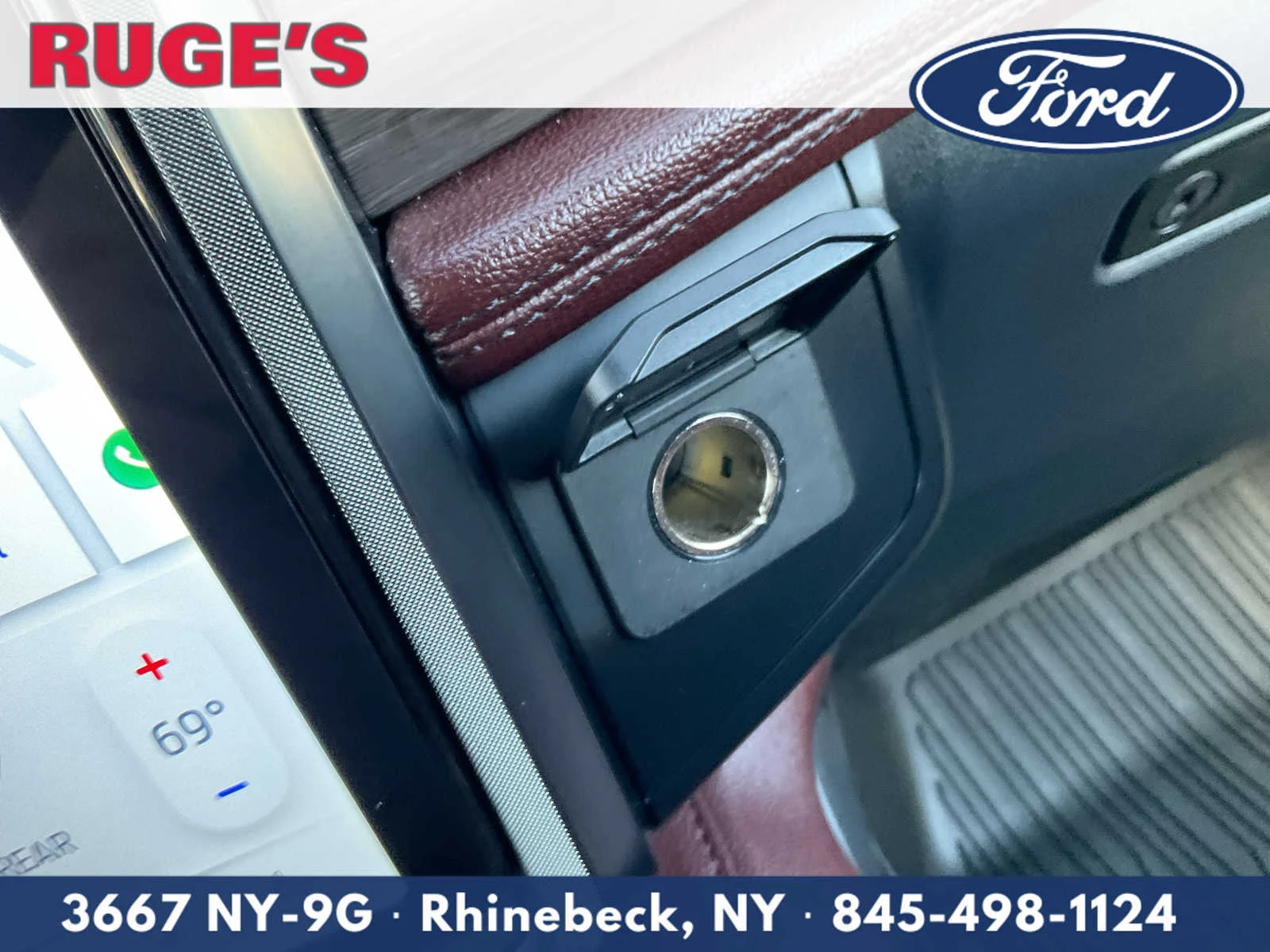 Used 2024 Agate Black Ford Limited image 33
