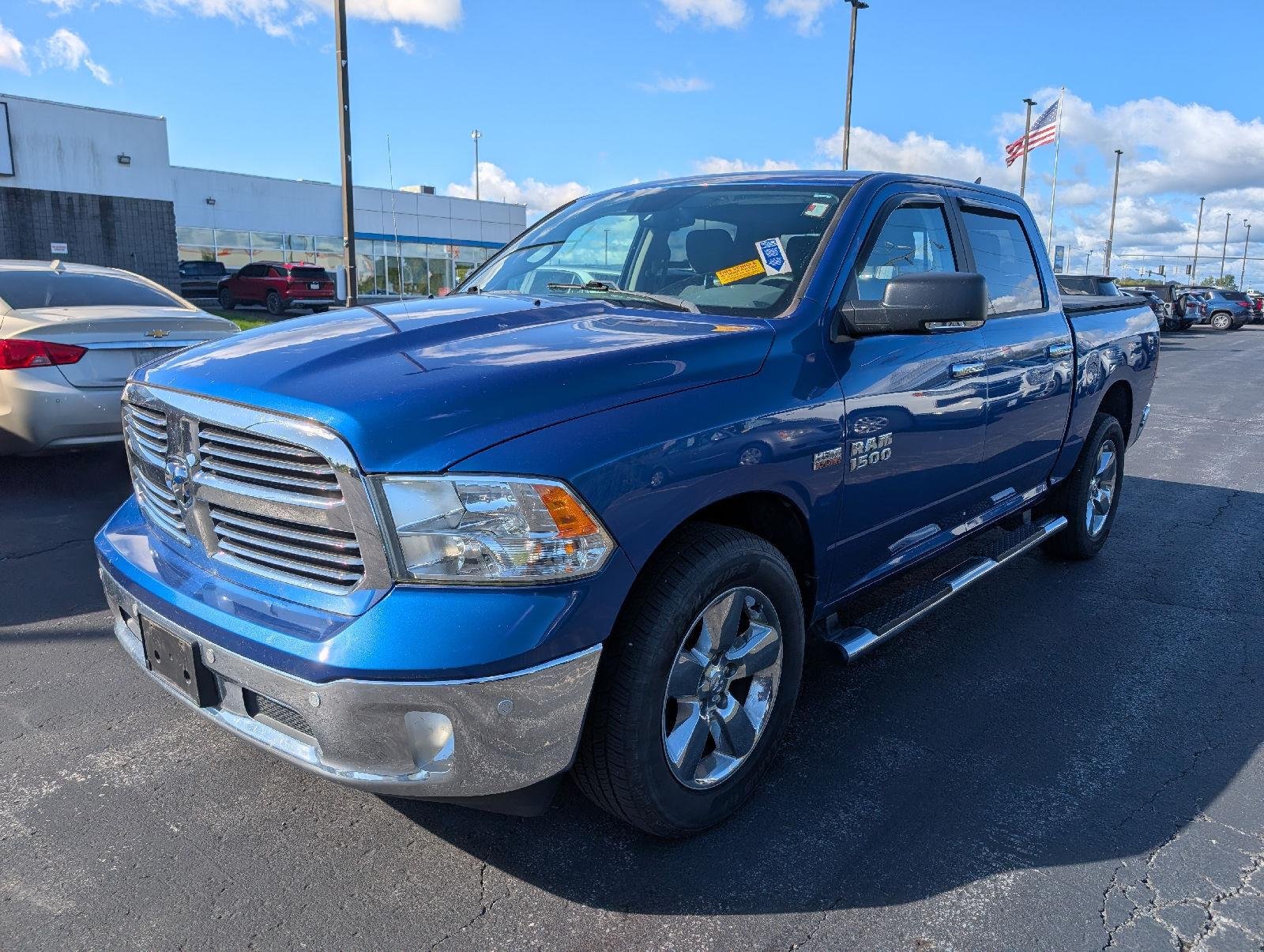 Used 2018 Blue Streak Pearlcoat Ram Big Horn image 4