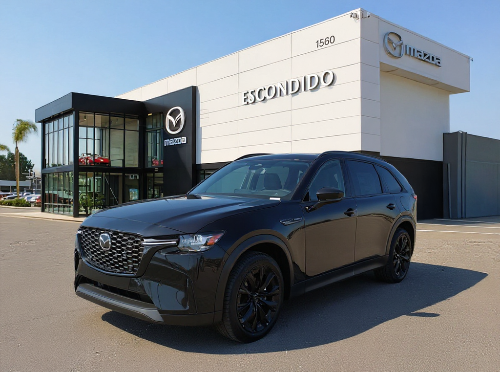 New 2026 Jet Black Mica Mazda 3.3 Turbo Premium Sport AWD image 1