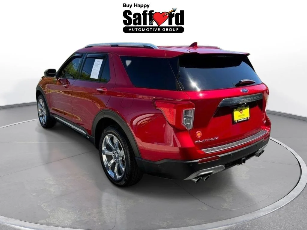 Used 2020 Red Ford Platinum image 5