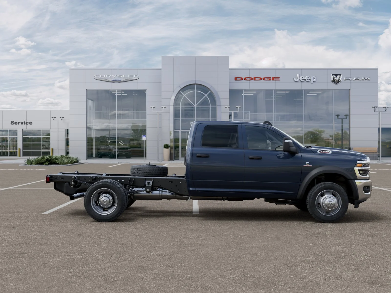 New 2026 Forged Blue Metallic Exterior Paint RAM Tradesman image 47