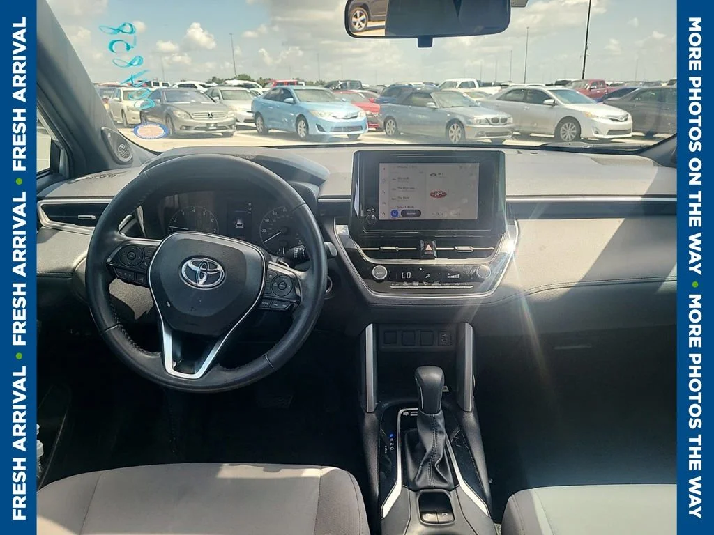 Used 2023 Silver Toyota Hybrid SE image 7