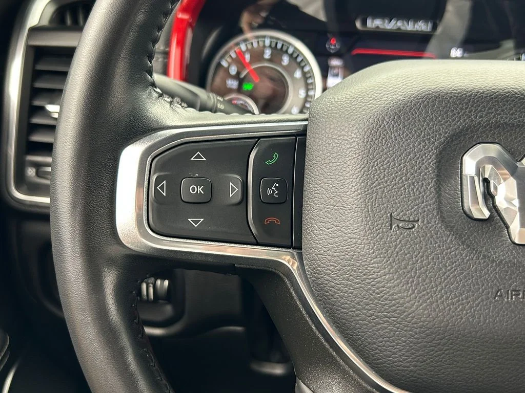 Used 2023 Flame Red Clearcoat Ram Laramie image 27
