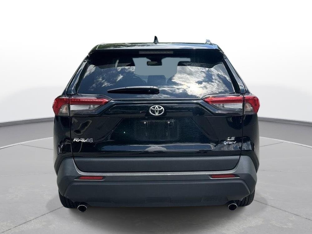 Used 2025 Midnight Black Metallic Toyota Hybrid LE image 7