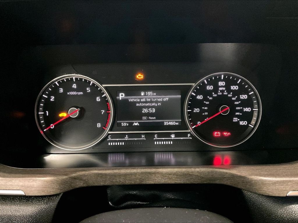 Used 2023 Glacial White Pearl Kia X-Line EX image 26