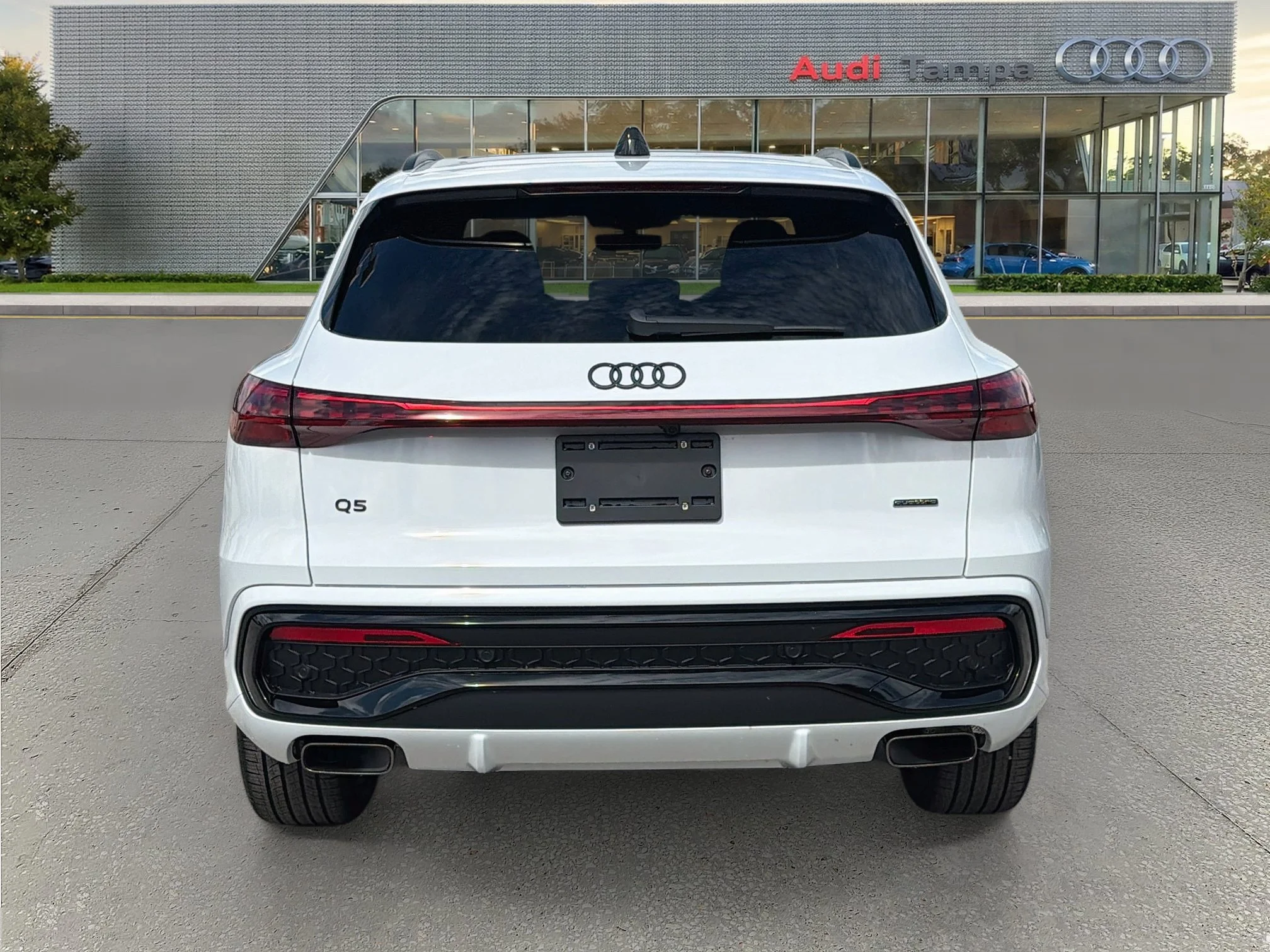 New 2026 Glacier White Metallic Audi Premium Plus image 4