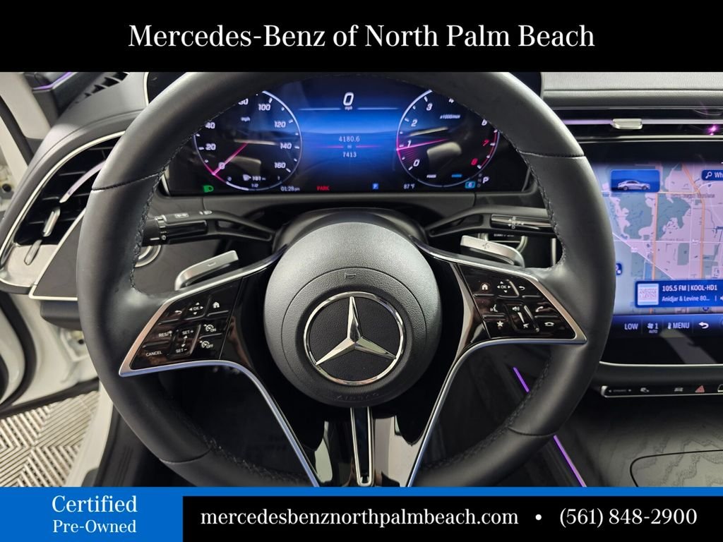 Certified Used 2025 White Mercedes-Benz E 350 image 18