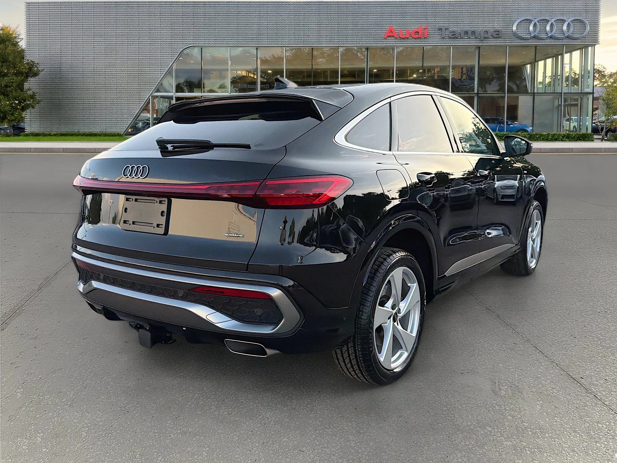 New 2026 Mythos Black Metallic Audi Premium Plus image 3