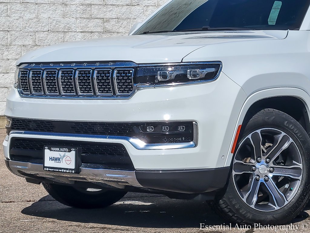 Used 2022 Bright White Clearcoat Jeep Series I image 2