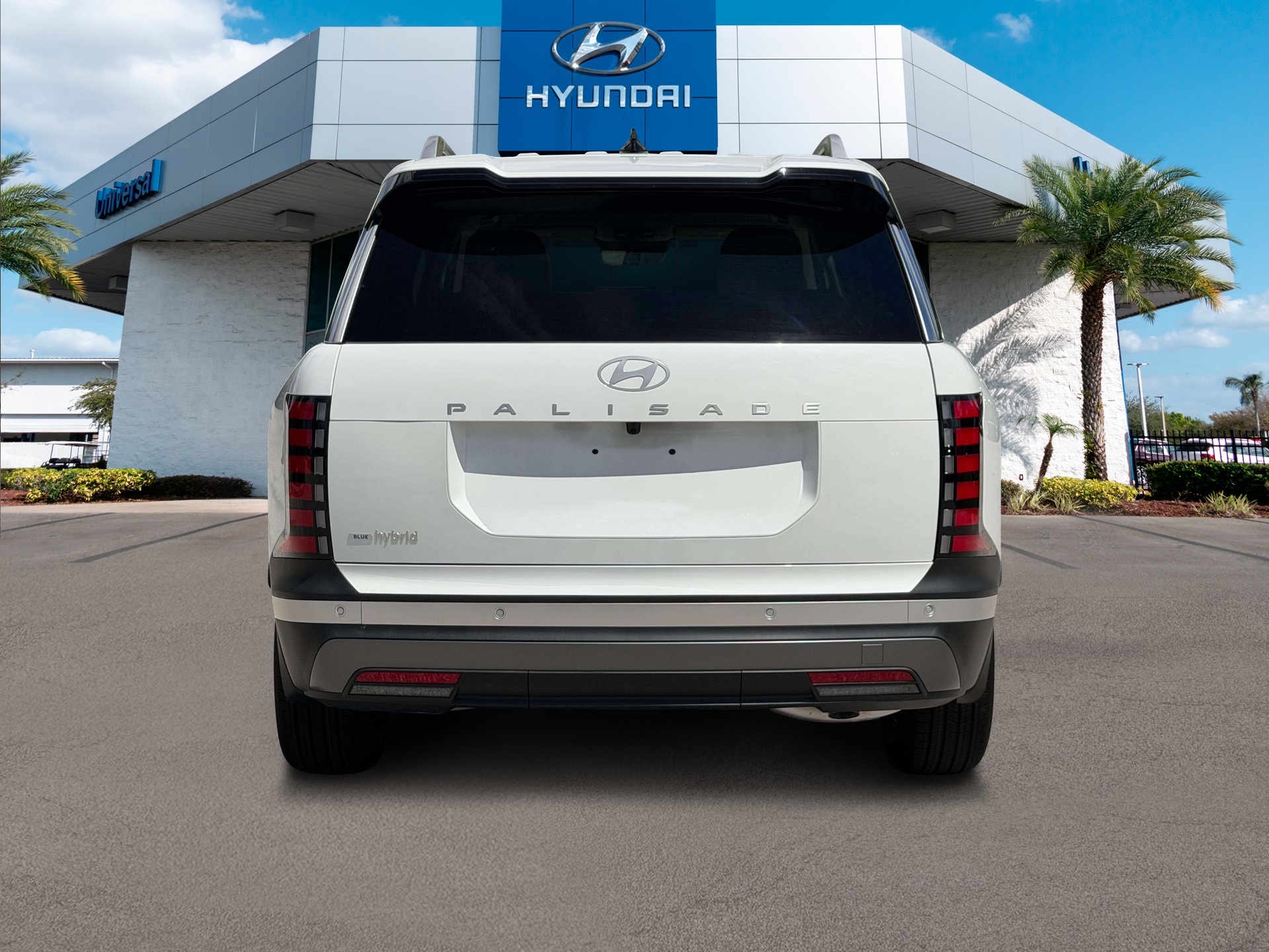 New 2027 White Hyundai Blue SEL 8P image 6