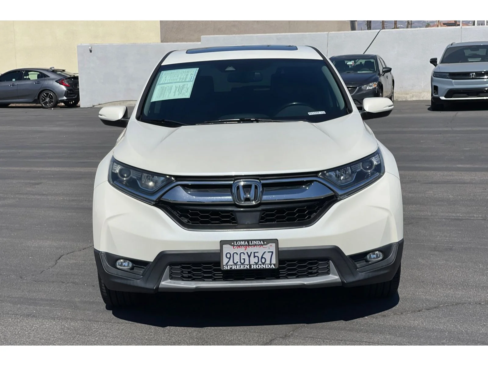 Used 2018 White Diamond Pearl Honda EX-L image 9
