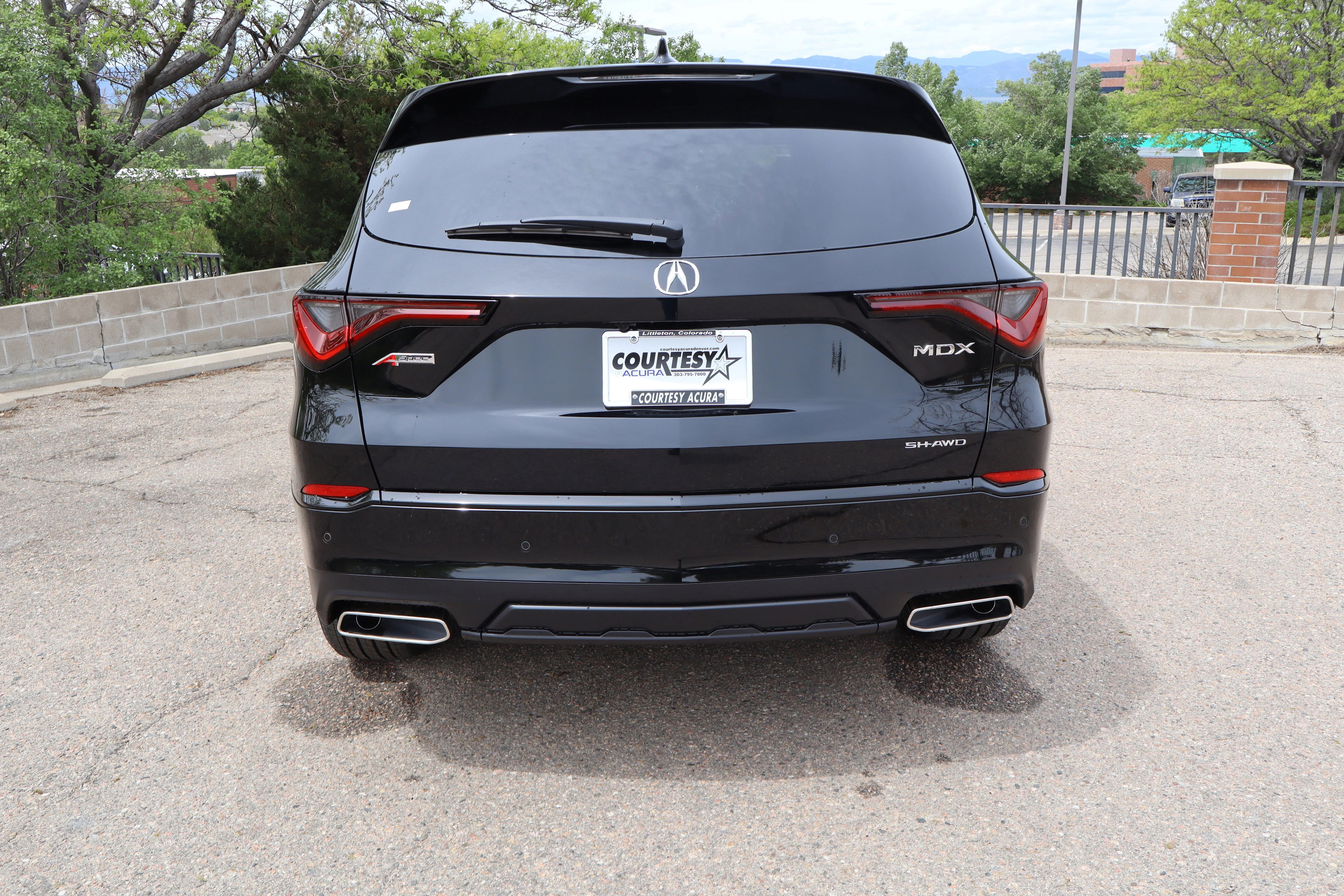 New 2026 Majestic Black Pearl Acura w/A-Spec Package image 5