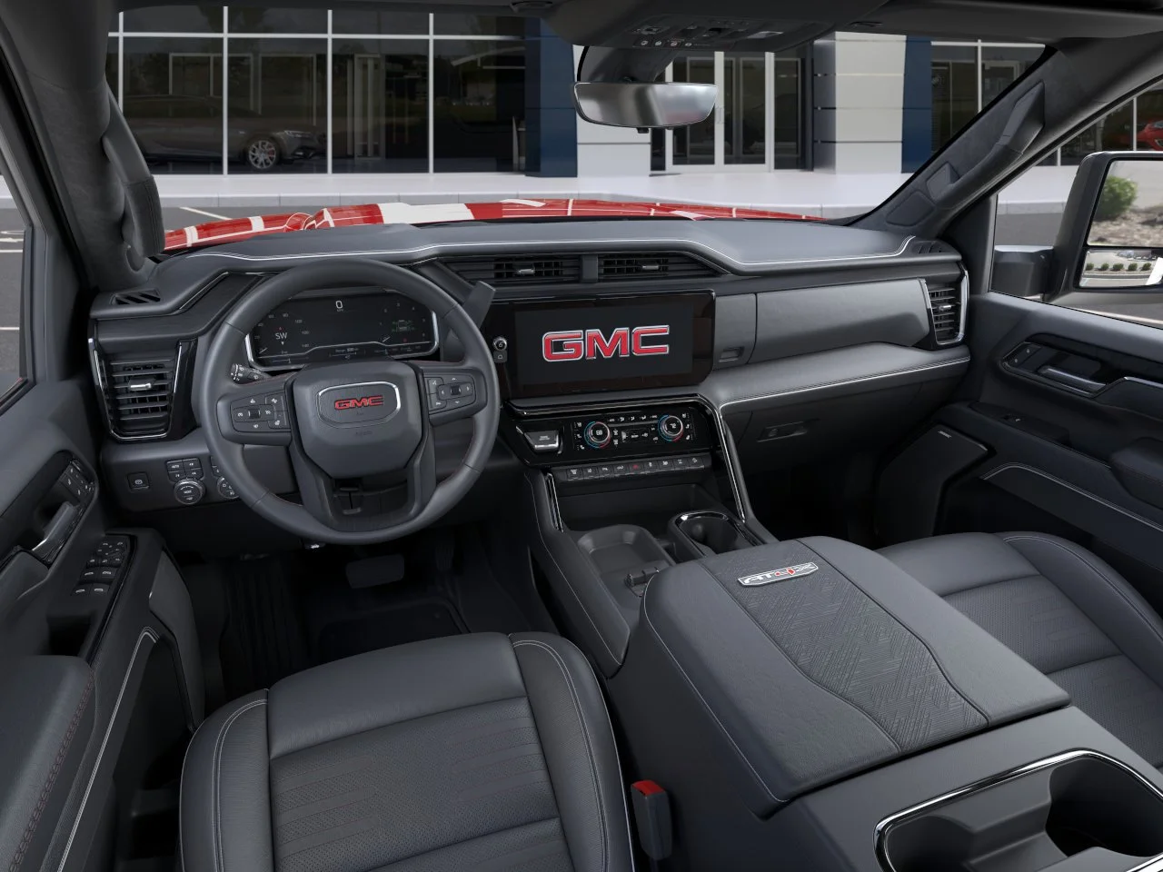 New 2026 VOLCANIC RED TINTCOAT GMC AT4X image 15