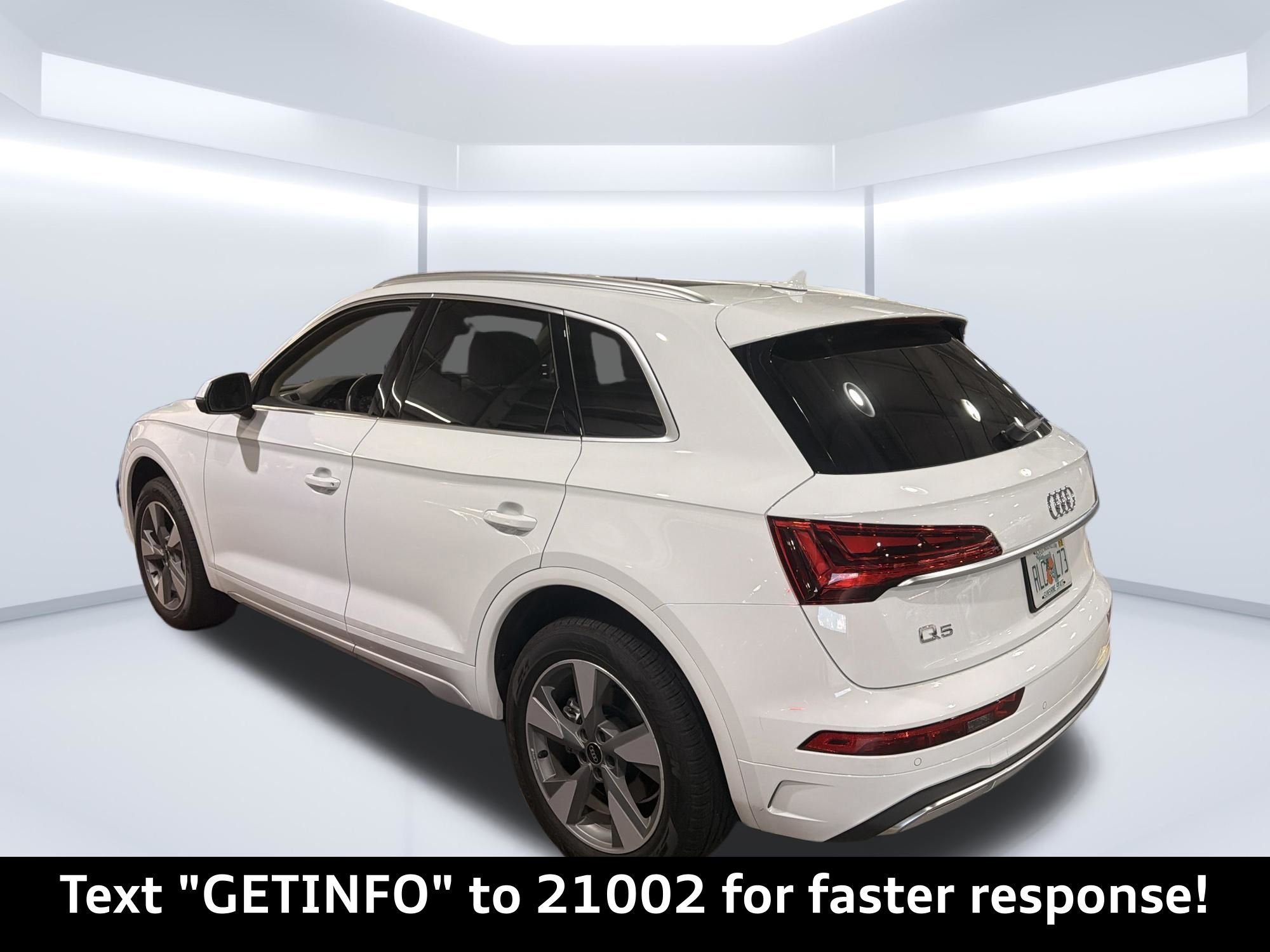 Certified Used 2025 White Audi 40 Premium Plus image 6