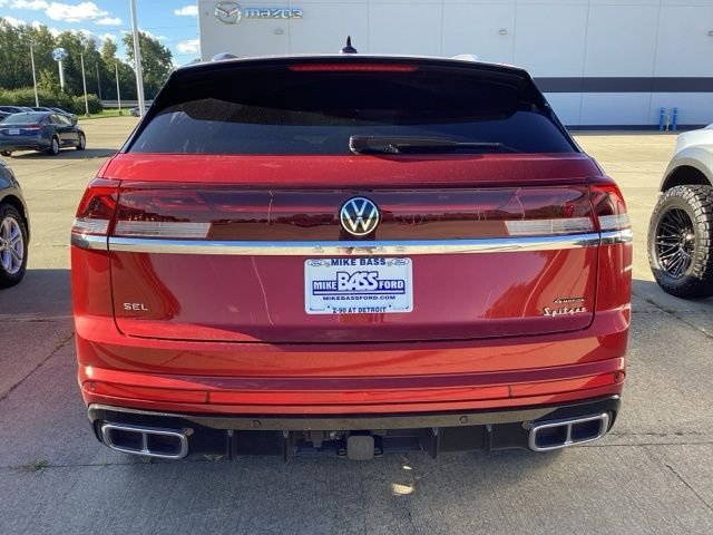 Certified Used 2024 Aurora Red Metallic Volkswagen 2.0T SEL Premium R-Line image 12