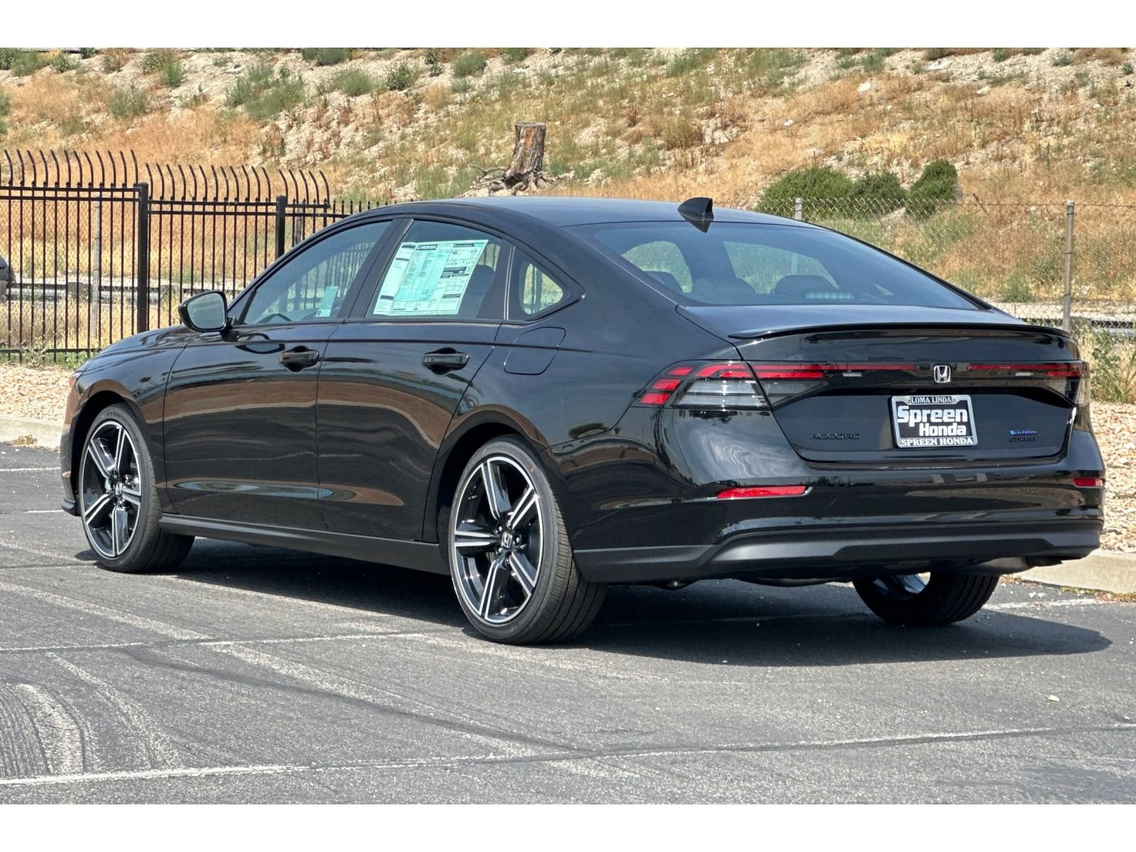 New 2026 Crystal Black Pearl Honda Sport image 7