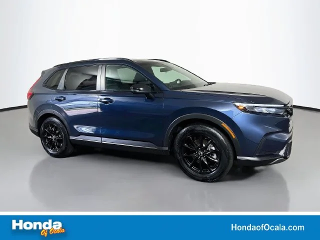 Certified Used 2026 Canyon River Blue Metallic Honda 2WD Sport Hybrid image 1