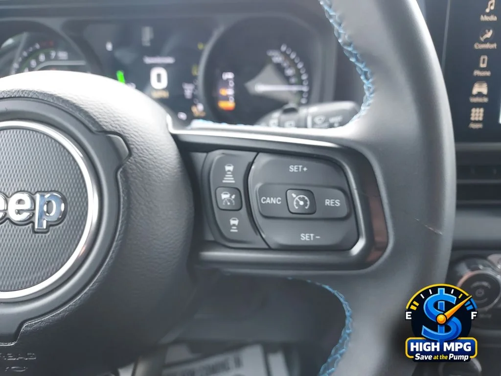 Used 2024 Gray Jeep Rubicon 4xe image 16