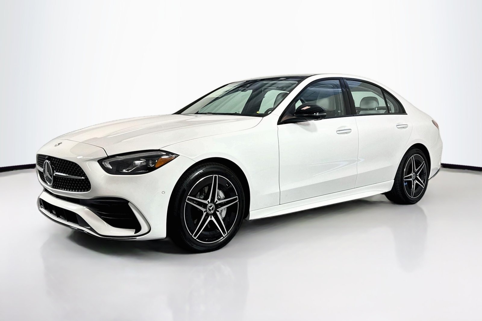 New 2026 Polar White Mercedes-Benz C 300 image 1