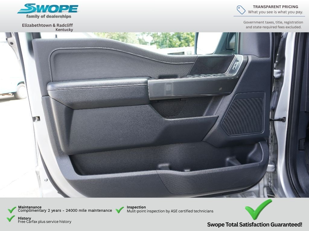 Used 2023 ICONIC SILVER METALLIC Ford XLT image 13