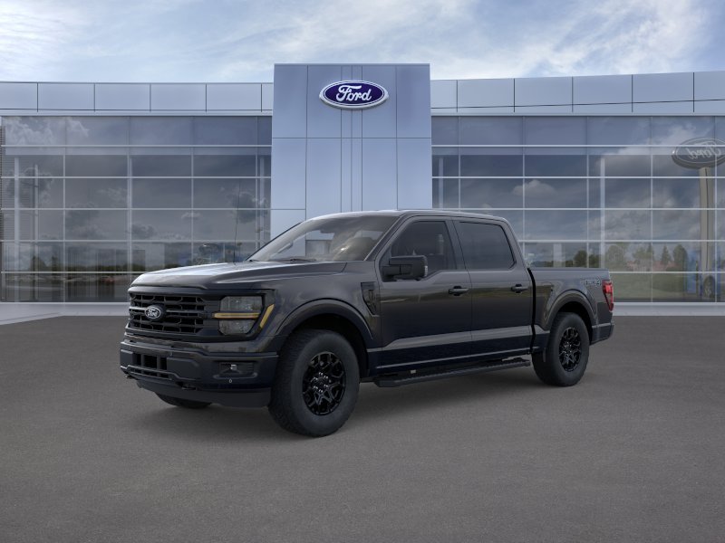 New 2026 Agate Black Metallic Ford XLT image 1