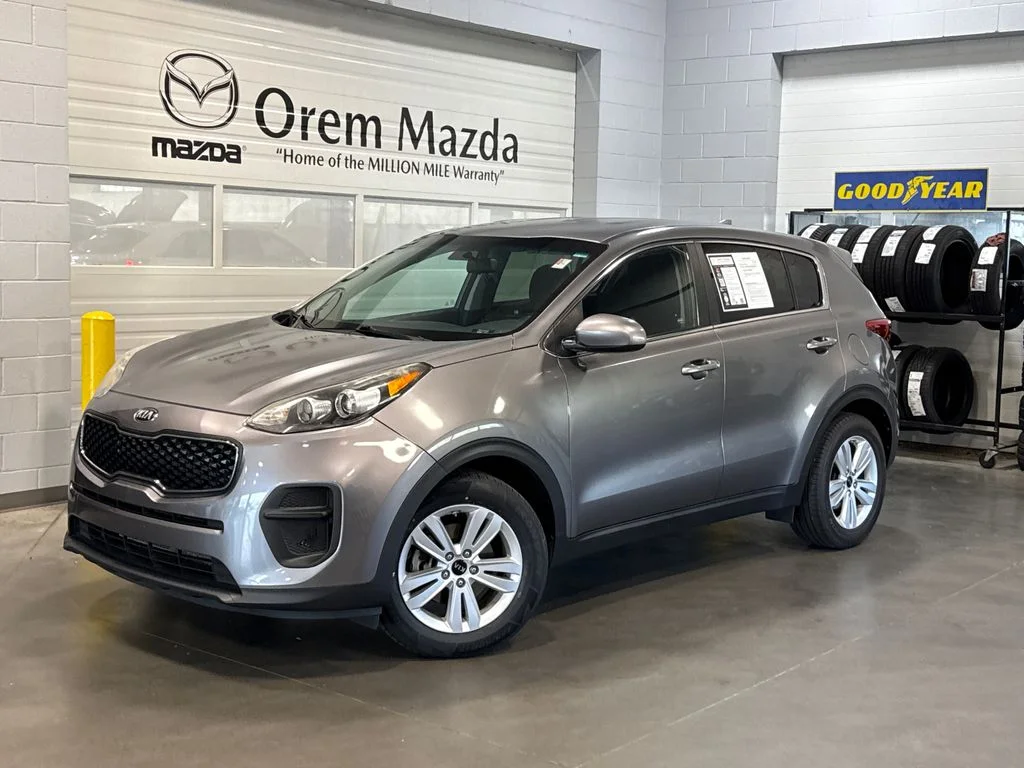 Used 2018 Silver Kia LX image 1
