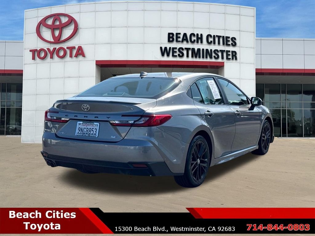 Certified Used 2025 Gray Toyota SE image 12