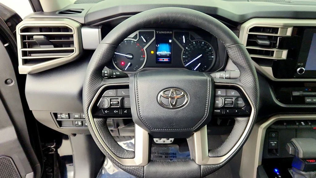 Used 2024 Midnight Black Metallic Toyota SR5 CrewMax 5.5