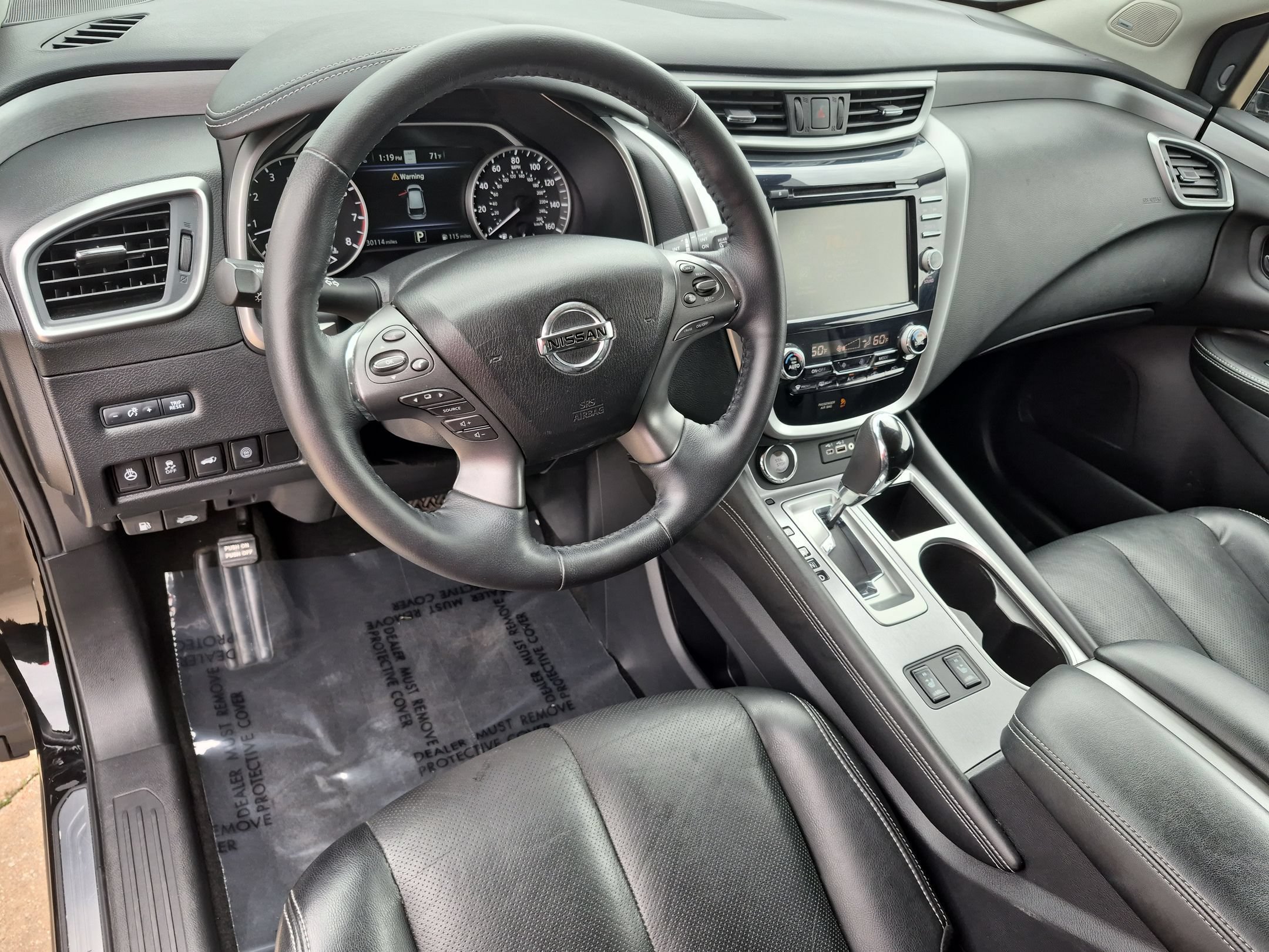 Used 2020 Super Black Metallic Nissan SL AWD image 10