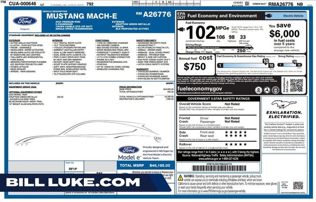 2024 Ford Mustang Mach-E Premium