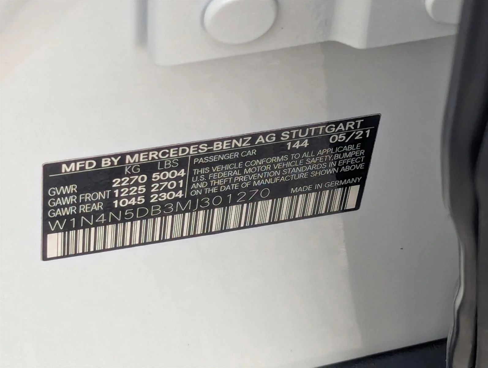 Used 2021 Digital White Metallic Mercedes-Benz AMG® GLA 45 image 26