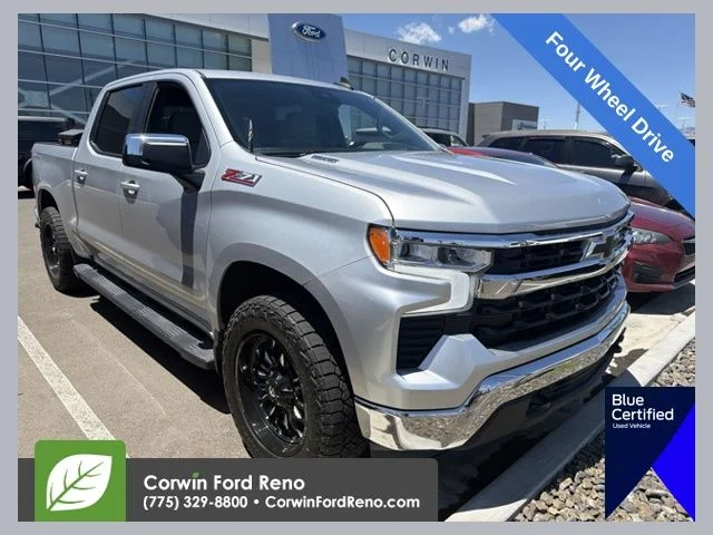 Used 2022 Silver Ice Metallic Chevrolet LT image 1
