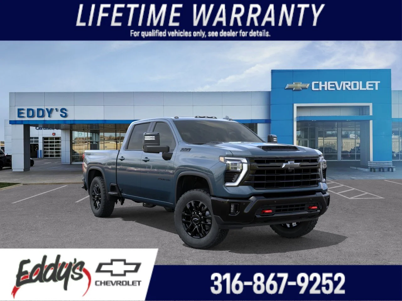New 2026 Lakeshore Blue Metallic Chevrolet LTZ image 1
