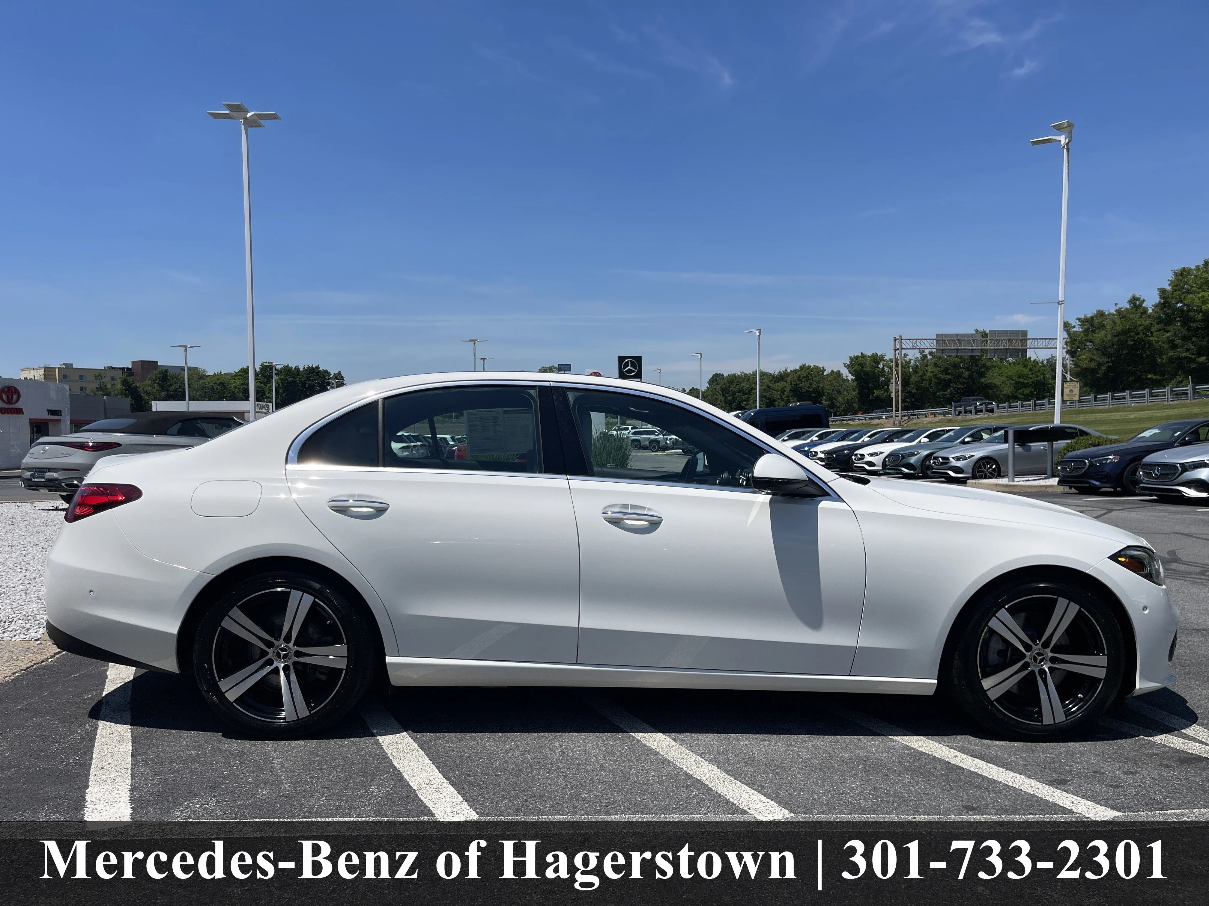Certified Used 2023 Polar White Mercedes-Benz C 300 4MATIC® Sedan image 34