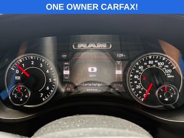 Used 2023 Diamond Black Crystal Pearlcoat Ram Laramie image 7