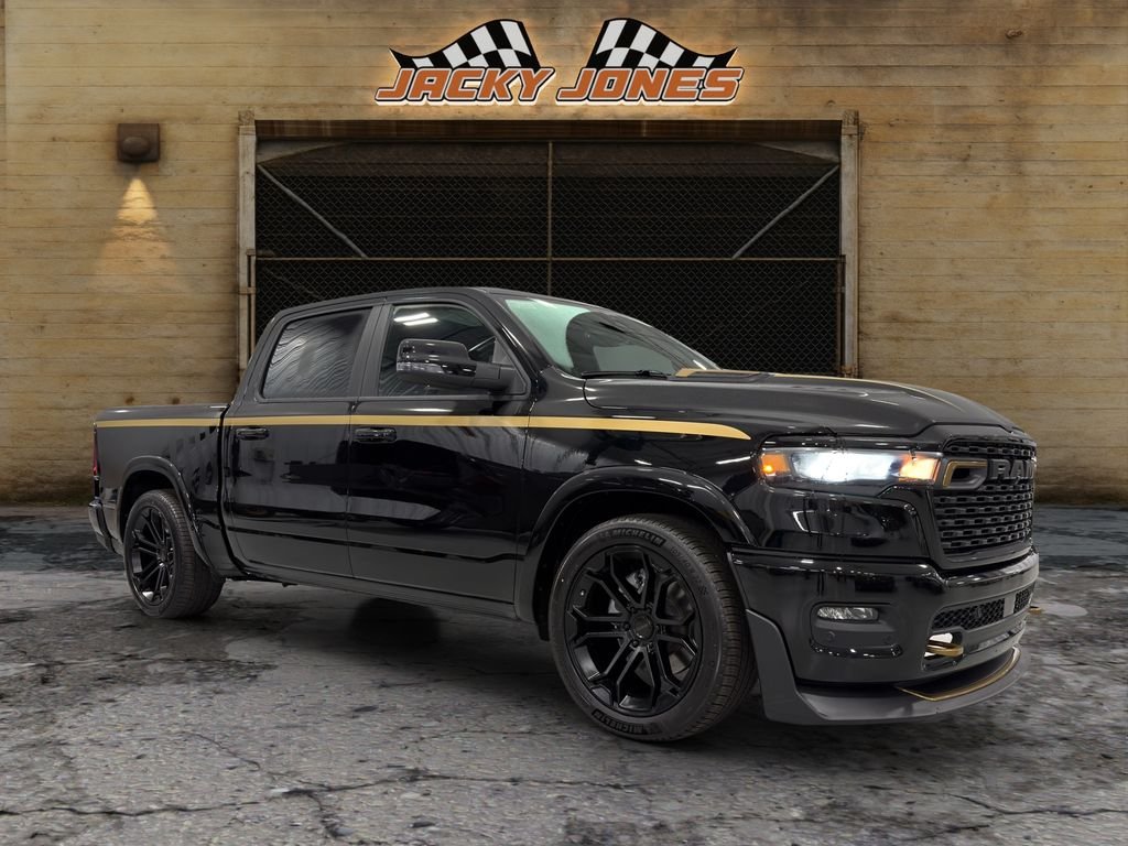 New 2026 Diamond Black Crystal Pearlcoat RAM Big Horn image 12