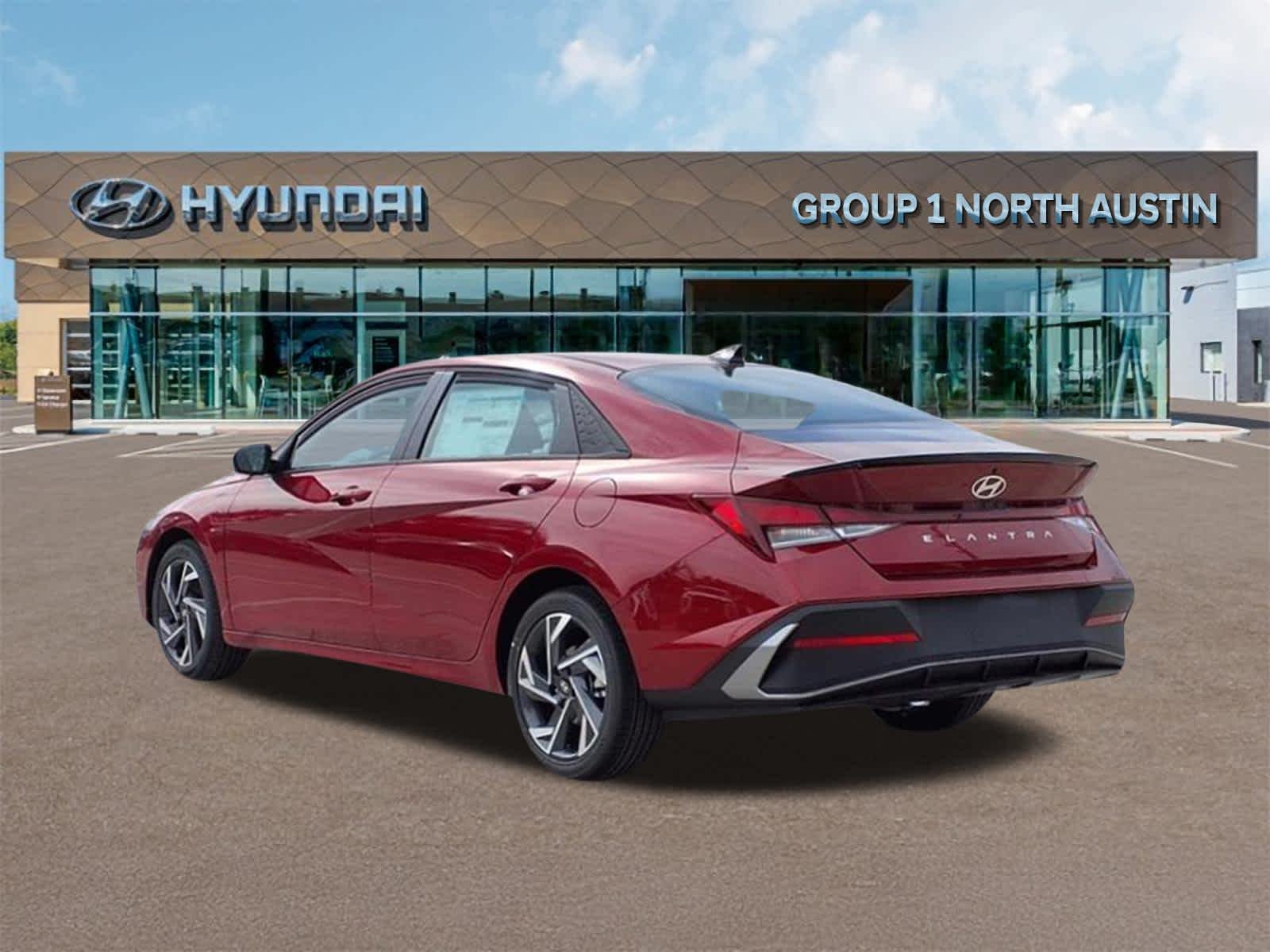Certified Used 2025 Ultimate Red Hyundai SEL Sport image 7