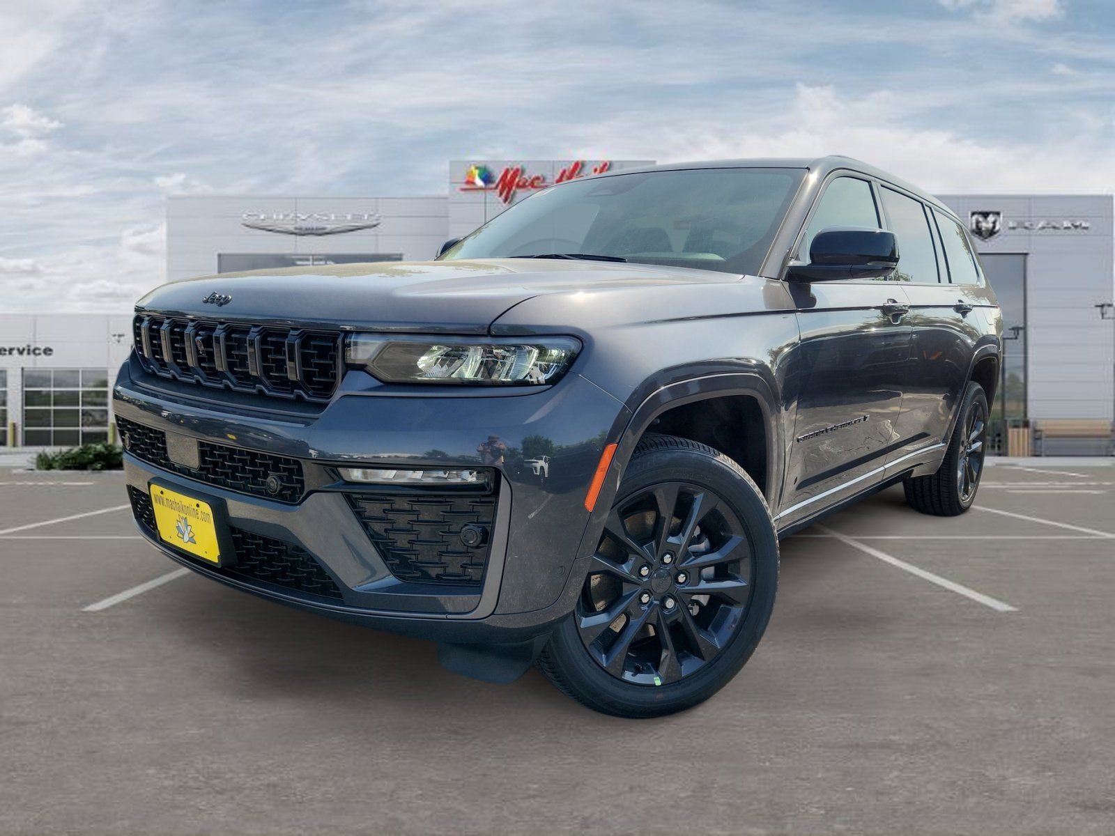 New 2026 Baltic Gray Metallic Clear-Coat Exterior Paint Jeep Limited image 1