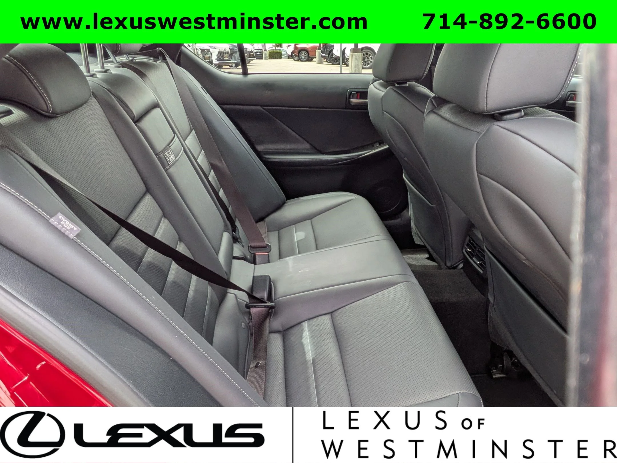 Certified Used 2024 INFRARED Lexus IS 350 F SPORT image 7