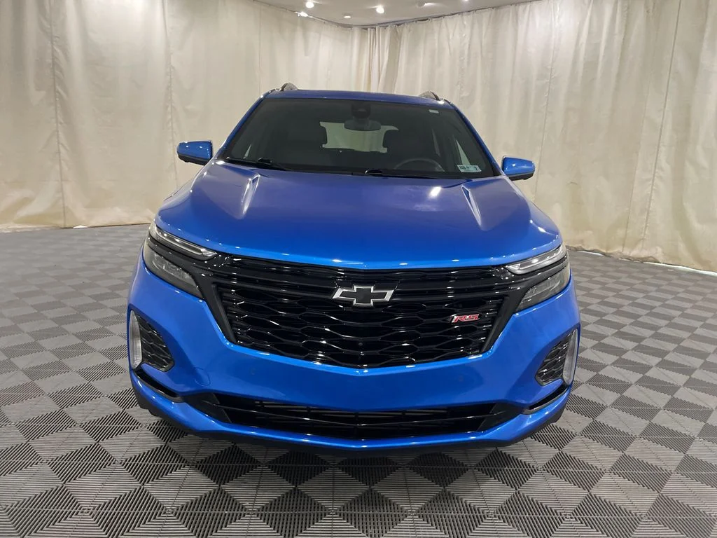 Certified Used 2024 Riptide Blue Metallic Chevrolet RS image 3