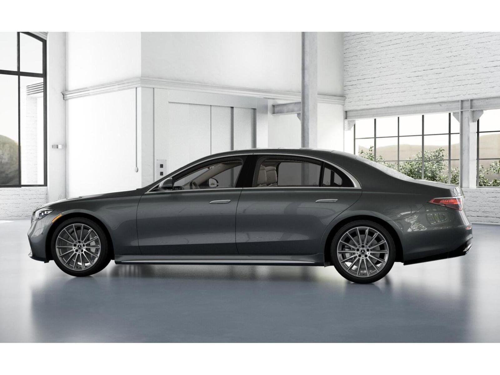 New 2026 Selenite Grey Metallic Mercedes-Benz S 580 image 12