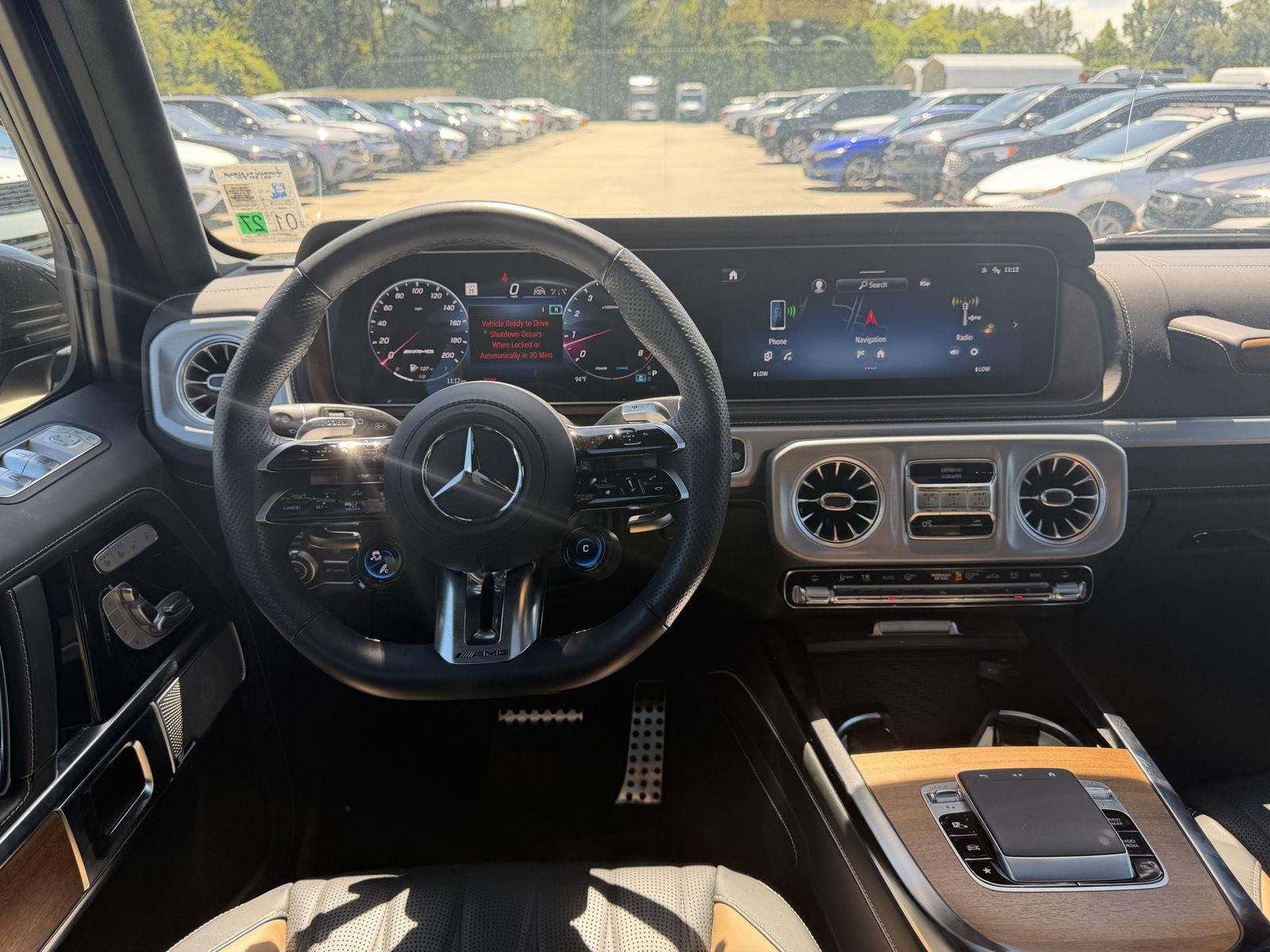 Certified Used 2025 MANUFAKTUR Desert Silver metallic Mercedes-Benz AMG® G 63 image 19