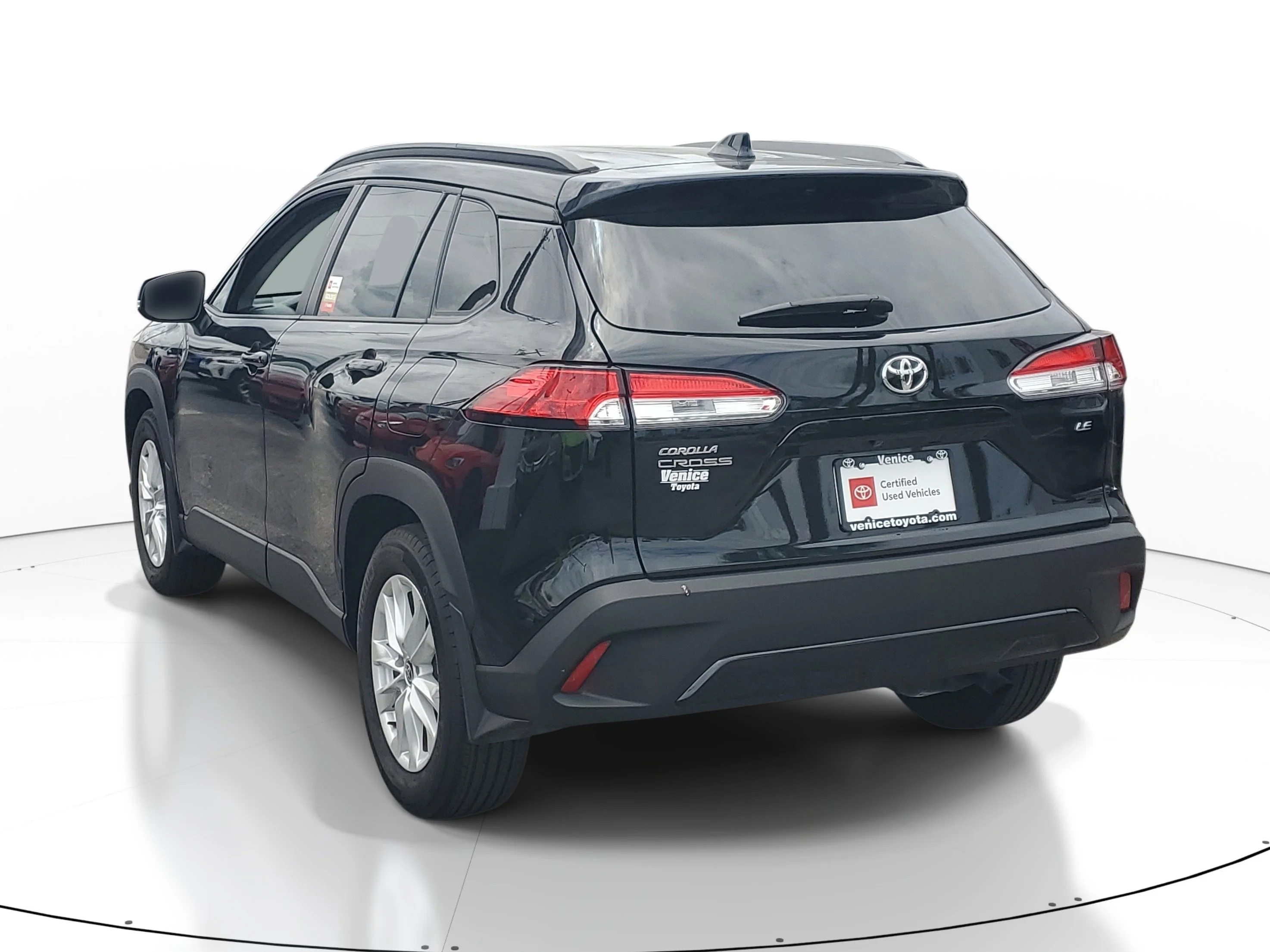 Used 2024 Jet Black Toyota LE image 4